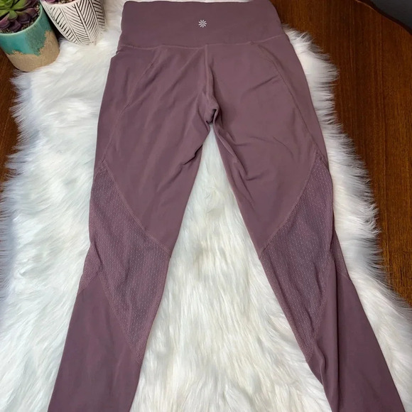 Athleta Mesh Shine Salutation Highrise Legging - Picture 6 of 6